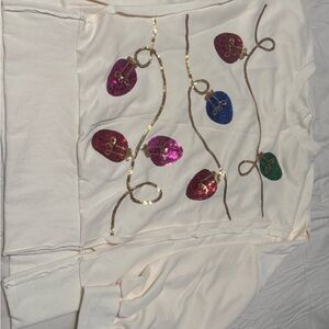 Festive Light Bulb Sweatshirt